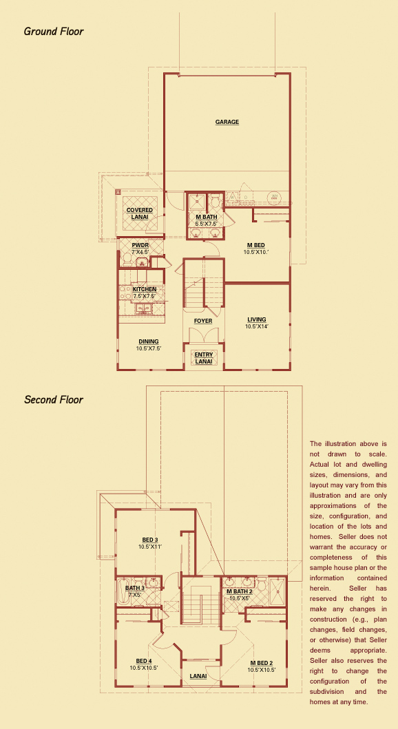 Plan 8 (Anela) Floor Plan