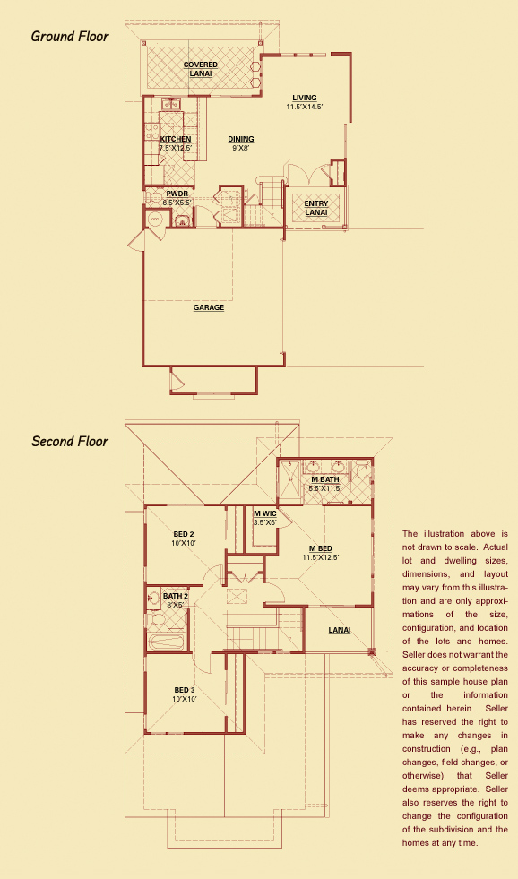 Plan 7 (Kaipo) Floor Plan