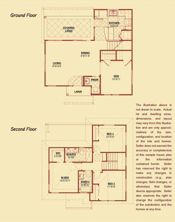 Plan 6 (Keoki) Floor Plan