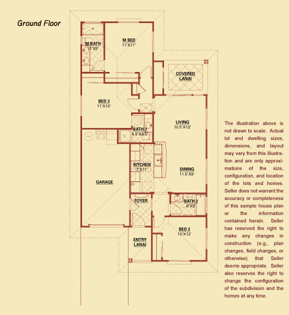 Plan 1 (Kimo) Floor Plan